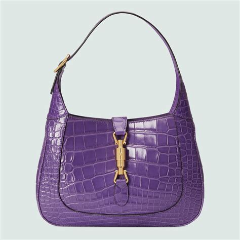 vintage gucci jackie bag|gucci jackie 1961 in crocodile.